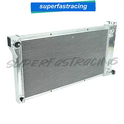 $133.99 • Buy Fit 1967-1972 Chevy GMC C/K Series Pickup Truck Cooling Radiator 3 Row Aluminum