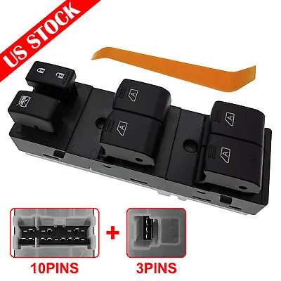 Power Window Switch For 2007-2008 Infiniti G35 X Sedan 3.5L Front LH Driver Side • $18.79