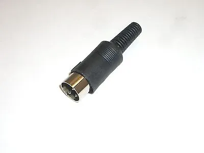 Philmore Eta1 1pc 3-pin Male Din Microphone Mike In-line Connector Plug • $9.45