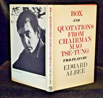 Edward Albee Box & Quotations From Chairman Mao Tse-Tung 1st/1st 1970 • £12