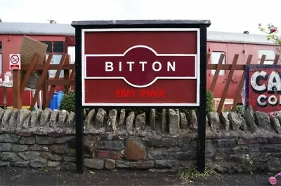 Photo  Midland Railway Style Railway Station Site At Bitton Avon Valley Railway • $3.73