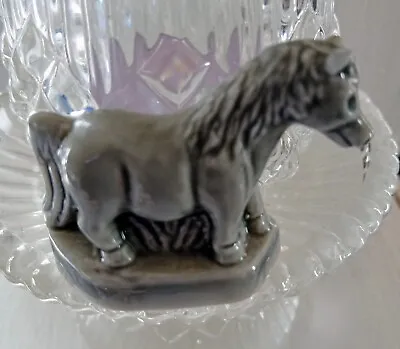 Wade England Whimsies RARE GREY HORSE 1985-1995 Red Rose Series 2 Nice Condition • $8.63