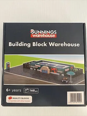 Bunnings Building Block Warehouse Bunnings Style 168pcs For 6 + Years Compatible • $20.40