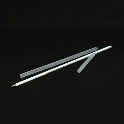 2PCS Glass Celsius Thermometer0-100 DegreeTotal Length 300mmChemistry Labware • $7.49