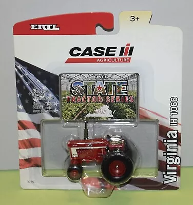 ERTL 1/64 CASE IH STATE TRACTOR Rare #47 Richmond Virginia Capital Chaser • $100