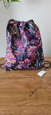 Vera Bradley Women's  Lighten Up Drawstring Backpack Bag Tote Gift NWT • $22.99