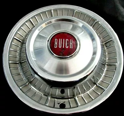 1957 Buick Roadmaster OEM Hubcap 15  VTG Car Mancave Workshop Wheel Cover • $49.99