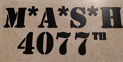 Mash 4077 Decal • $2.75