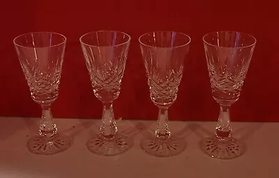 Vintage Waterford Crystal Lismore Sherry Glasses 5-1/4 In Tall Buy 1-4 • $25