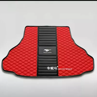 Fit For Ford Mustang 1994-2024 Car Trunk Mats Auto Rear Carpets Cargo Liner Pads • $44