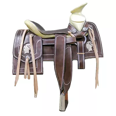 15.5  Charro Saddle Piteada Charra Pita Montura Charra • $1583