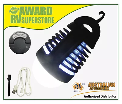Rv Mozzie Zapper Bug Led Lantern Light Caravan Mosquito Jayco Accessories Parts • $31