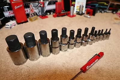 Blue Point Hex Allen  Socket Set From 2.5mm  Thru 19mm And Snap On • $89.99