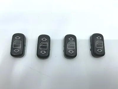 For Mercedes W210 Window Control Switch Button Cover 4 Pcs 4058436045443 • $28.40