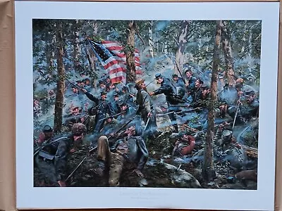  Lions Of The Round Top - By Don Troiani - Collectible Civil War Print - MINT  • $325