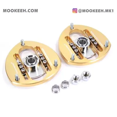MOOKEEH Super Extended Adjustable Camber Plates For 15+ Golf GTI 2019 Jetta • $279.99