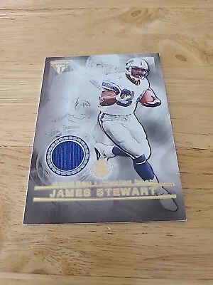 2001 Pacific Private Stock Titanium James Stewart Robert Smith Jerseys #84 $$$ • $4.99