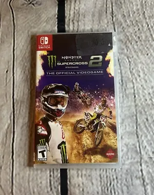 New Monster Energy Supercross The Official Videogame 2 Nintendo Switch Sealed • $34.99