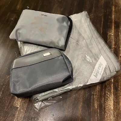 $40 • Buy Tumi And Misc. Travel Kits With Blanket