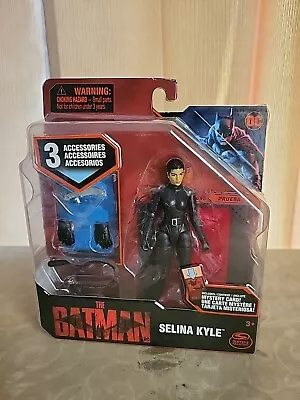 Spin Master DC The Batman Movie Selina Kyle Catwoman 4  Action Figure • $4