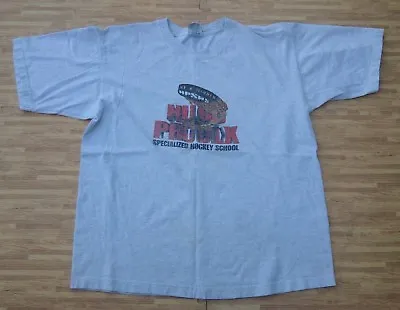 Hugo Proulx Specialized Hockey School Vintage Shirt Men's XL Quad City Mallards • $39.99