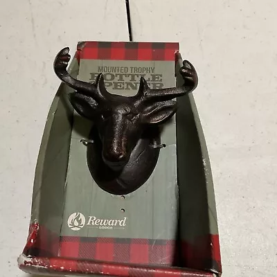 Reward Lodge Mounted Trophy Moose Head Bottle Opener - New! • $2