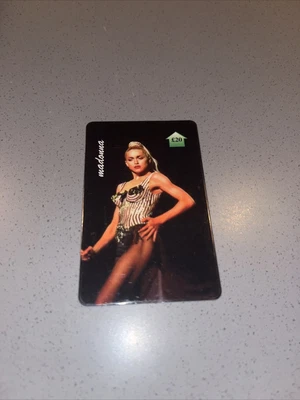 £2.50 • Buy Madonna Memorabillia Phonecard