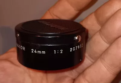 Nikon 24mm 1:2 Lens Cap Vintage • $16