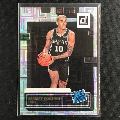 $34.99 • Buy 2022-23 Donruss JEREMY SOCHAN Rated Rookie Choice Infinite Silver #209