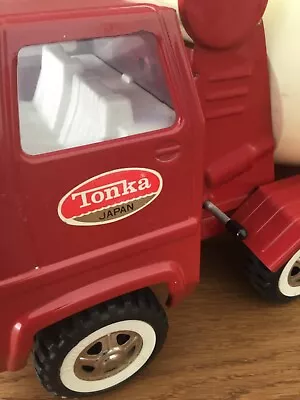 Tonka Toy Truck Cement Mixer Made In Japan New Zealand Whitewalls • £110