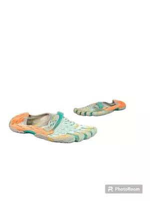 Vibram Five Fingers Toe Shoes See Ya Women’s 39 Barefoot Teal Orange • $25