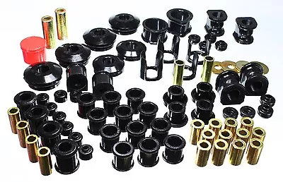 Energy Suspension MASTER Hyper Flex Bushing Kit For 89-94 Nissan 240SX S13 BLACK • $194.90