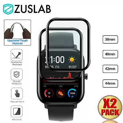$4.95 • Buy For Apple Watch IWatch 4 5 6 7 8 SE 44/42/40/38 Tempered Glass Screen Protector
