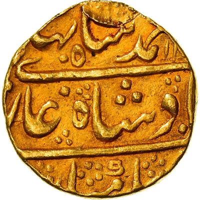 [#970932] Coin INDIA MUGHAL EMPIRE Muhammad Shah Mohur Type 438 1738 (RY 2 • $1525.22