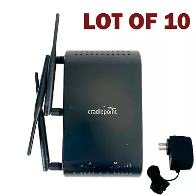 Wholesale Lot Of 10 Cradlepoint MBR1400 V2 Wireless Router MBR1400 W/ Adapter • $297