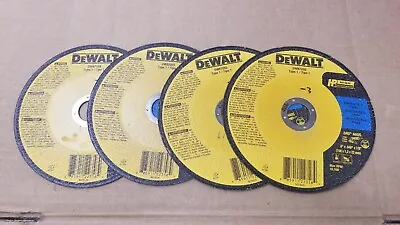 DEWALT DW8725S Type 1 Cfree Thin Cutoff Wheel 6  X .040  X 7/8 Lot Of 4 NEW! • $29.99