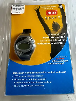 Mio Classic Select ECG Strapless Heart Rate Tracks Calories Sport Watch New • $22.45