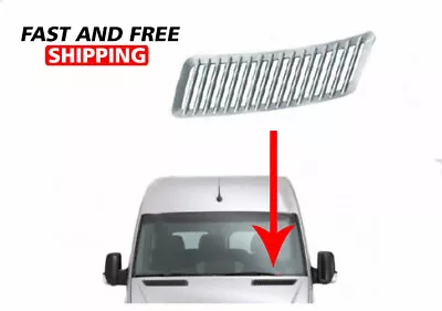 Mercedes Sprinter Hood Vent Grill Chrome 2500 3500 Left Driver 2007 2017 • $24.58