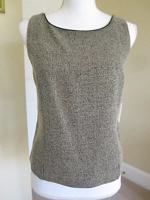 NWT Amanda Smith Suits Sleeveless Gray Women’s Top Size 12P • $15