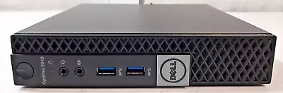 Dell OptiPlex 3040 Micro PC 3.20GHz Core I3-6100T 4GB RAM No HDD • $49