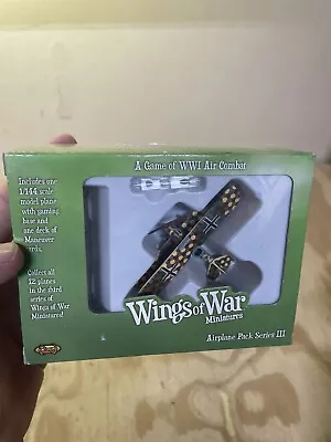 New Nexus Wings Of War Miniatures Airplane Pack Series III 3 Sealed Unopened • $20.99