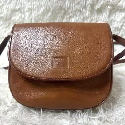 Burberry Price Shoulder Bag Genuine Leather Vintage Brown • $114