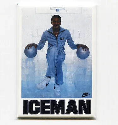 GEORGE GERVIN / ICEMAN 2  X 3  POSTER FRIDGE MAGNET Rare Vintage Spurs Nba Ice • $6.99