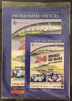 LE MANS 18-19 JUN 2005 24 Heures De Mans A4 Official Programme French/Eng Text • £11.99