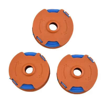 3X Spool & Line For Qualcast GGT4502 & GGT600A1 GT30 Strimmer Tool Replacement • £11.99