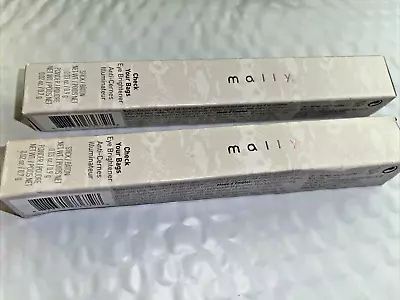 Lot Of 2 New Mally Check Your Bags  Eye Brightener DEEPER • $9.99