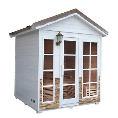 Outdoor Sauna Traditional Steam SPA 6 KW HARVIA Electric Heater 6 Person Wet Dry • $5824