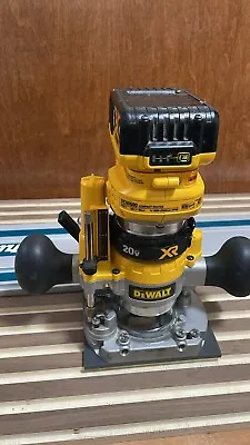 Dewalt Plunge Router Adapter For Makita Track Saw Guide Rails - DWP611 • $27.99