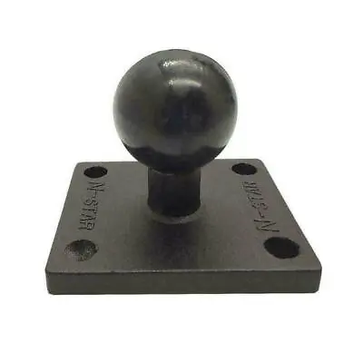 Aluminum Square Base Mount With Ball Head For Ram Garmin Mounting Bracke Fast • £9.73