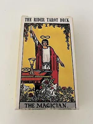 Vintage  The Rider Tarot Deck  Copyright 1971 - Complete W/78 Cards + Booklet • $24.99